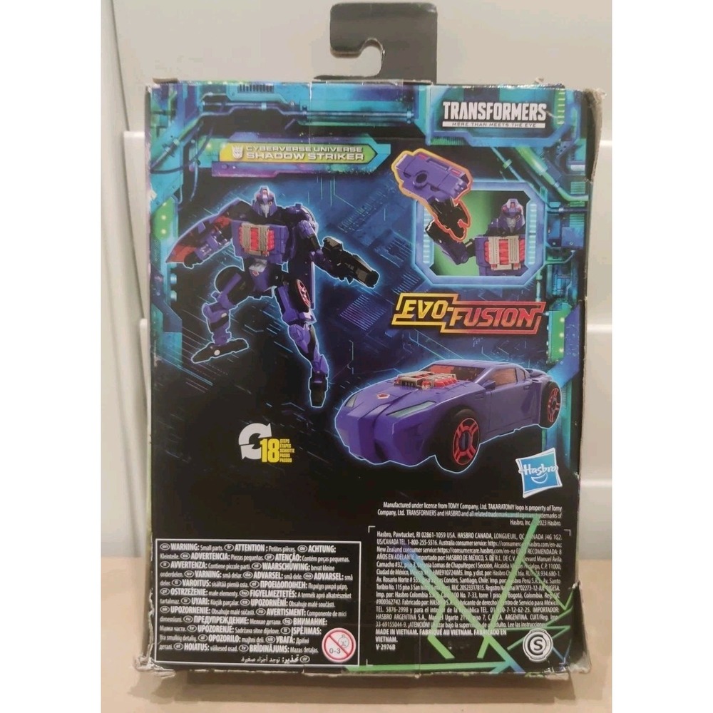 Transformers Generations Legacy Evolution Deluxe Class Shadow Striker Figure - Picture 2 of 5